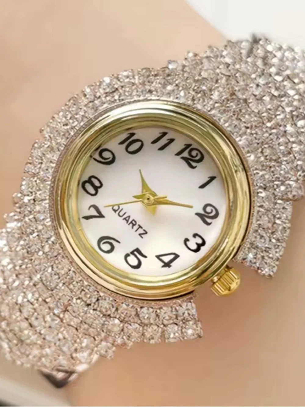 Anthropologie sparkling crystal